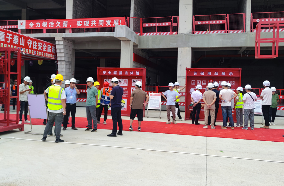 新建區(qū)人民醫(yī)院二部及疾控中心項(xiàng)目2024年江西省建筑施工安全生產(chǎn)標(biāo)準(zhǔn)化示范觀摩工地 新建區(qū)人民醫(yī)院二部及疾控中心項(xiàng)目2024年江西省建筑施工安全生產(chǎn)標(biāo)準(zhǔn)化示范觀摩工地